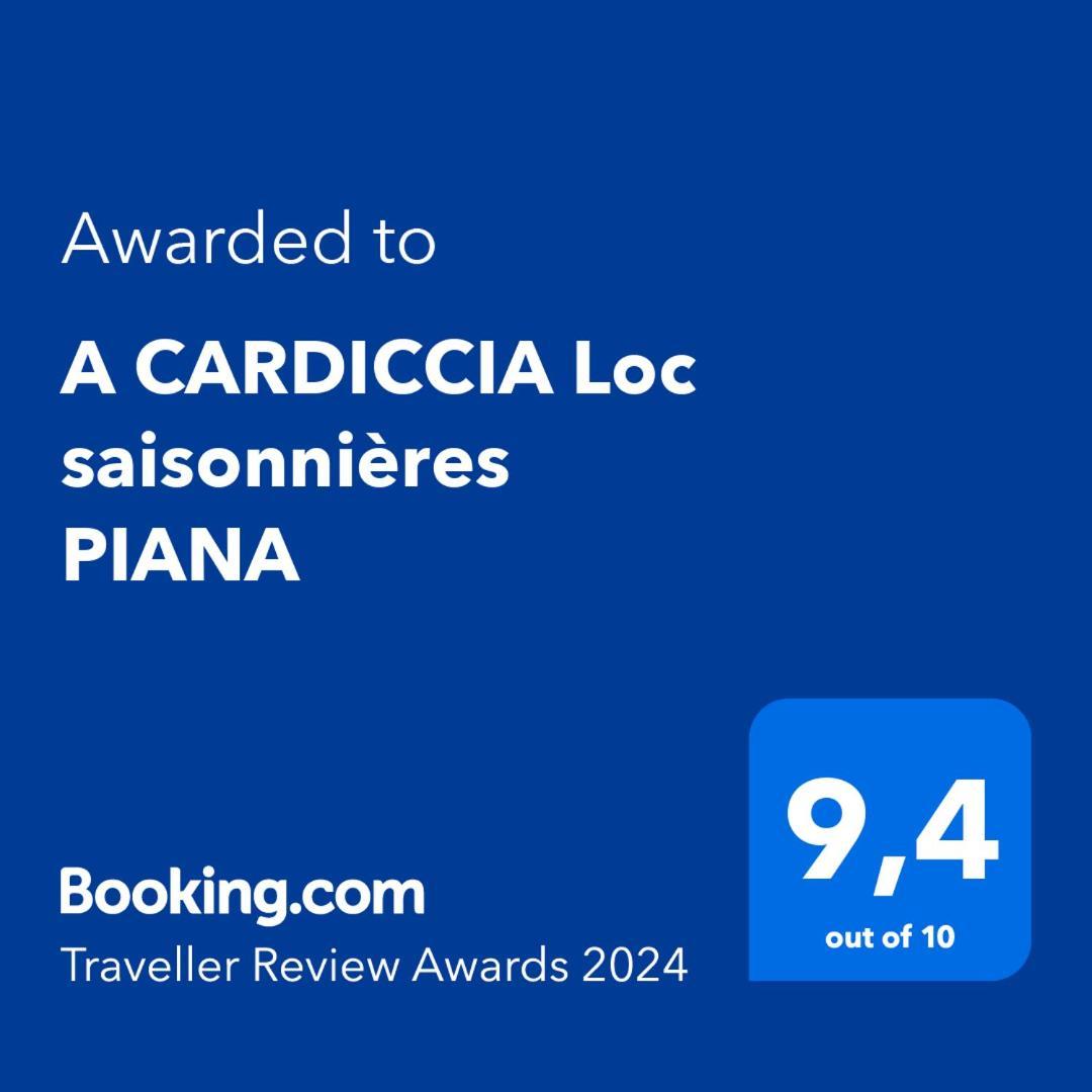 A Cardiccia Loc Saisonnieres Piana Apartment Piana  Luaran gambar